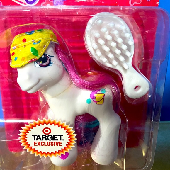 MY LITTLE PONY G3 NWT VTG 2005 BABY SANDY ISLAND PONY TARGET EXCLUSIVE w/BRUSH - Picture 5 of 14